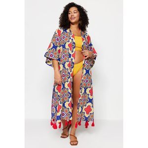 NWT Trendyol Plus Size Kimono & Kaftan Multi-color